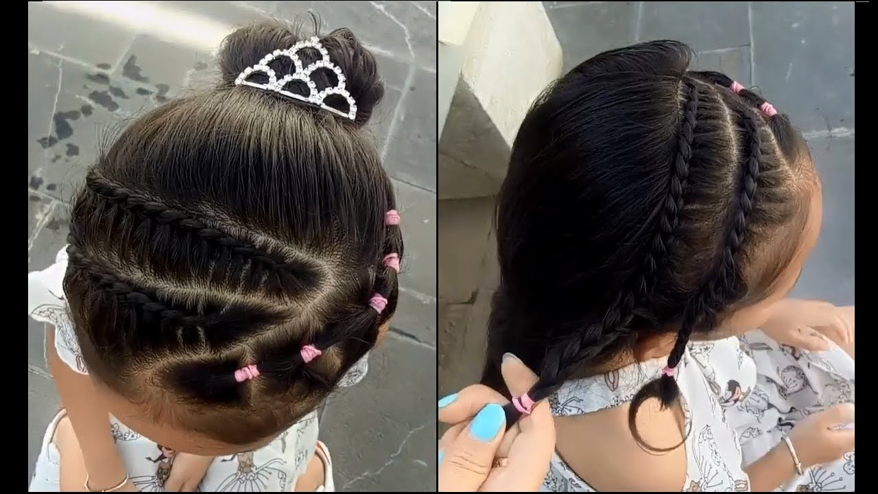 1531899533 maxresdefault - Kênh Phun Điêu - Beautiful Kids Hairstyles  - Cute Little Girl's Hairstyle Tutorial part 1 | Tóc Đẹp Mỗi Ngày